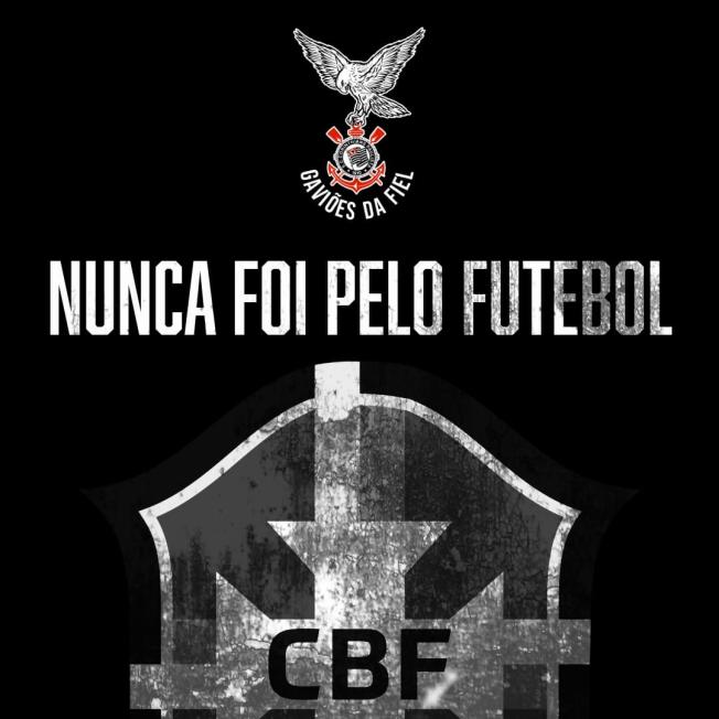 NUNCA FOI PELO FUTEBOL