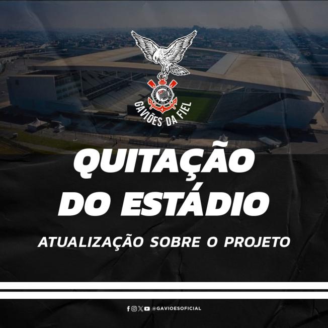 ATUALIZAÇÃO SOBRE O PROJETO DE QUITAÇÃO DA ARENA